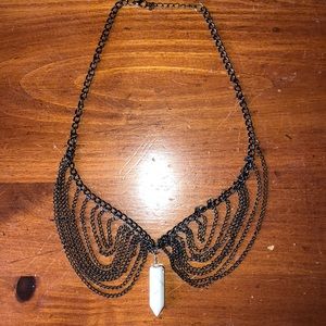 Marble Center Piece necklace